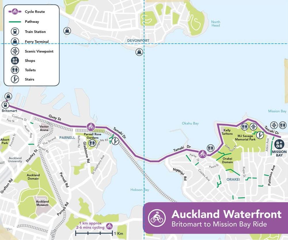 woz cycleway Auckland kat jeyografik