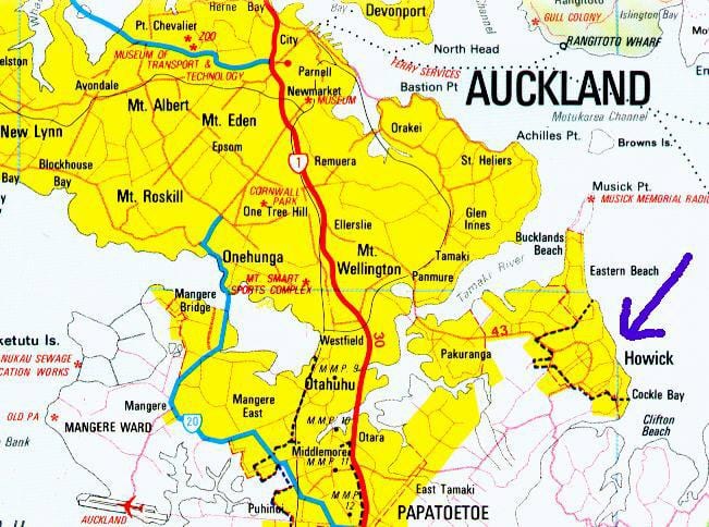 kat jeyografik nan Howick Auckland
